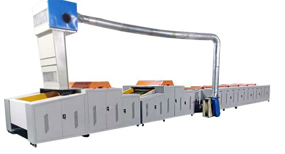 GA1390 high end waste recycling line machine