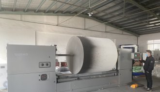 Guoao loaded another  high end foam peeling machine 