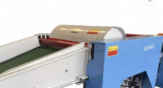 GA400+250 textile waste recycling machine (four rollers)