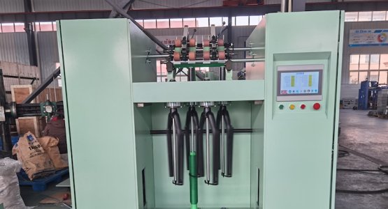 Lab small roving frame with 4 spindles roving machine