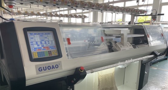 Computerized flat knitting machine double system  Model:GSJX-2-52