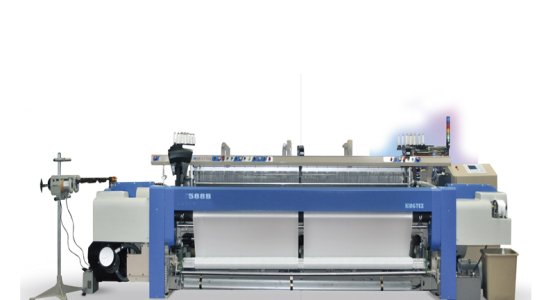 High speed glass fiber mesh rapier loom